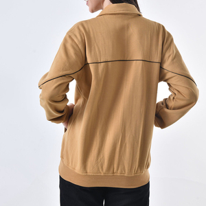 เสื้อฮู้ดซิปโอเวอร์ไซส์สำหรับผู้หญิง ผ้าฟลีซนุ่ม สวมใส่สบาย แฟชั่นลำลอง เสื้อคลุมฤดูหนาว - Product Image 3