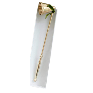 Éteignoir à bougie antique en laiton pour la maison, les mariages et les fêtes, éteignoir à long manche pour une flamme sécurisée, meilleur prix - Product Image 1