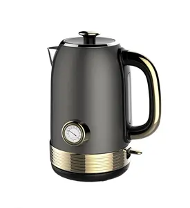 New high quality home hotel cafe kitchen appliance electric 1.7L Stainless steel coffee tea water kettle