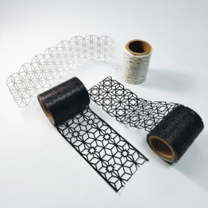 Ruban adhésif décoratif en vinyle/PVC blanc de qualité supérieure, imperméable, écologique, sans PVC, pour bricolage - Product Image 1