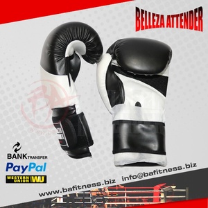 Mini gants de boxe professionnels en cuir de vachette 8oz 12oz 16oz Logo personnalisé équipement d'arts martiaux pour enfants - Product Image 5