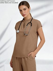Conjunto de Uniforme Médico de Algodón Premium, Cómodo, Ligero y Transpirable, Ropa de Trabajo para Doctores y Enfermeras, Personalizable - Product Image 4