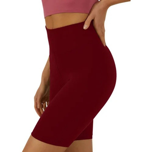 OEM Women Gym <b>Shorts</b> Seamless High Waist Butt Lift Fitness Running Quick Dry Sweat Wicking Plus Size Custom Logo Print - Product Image 1