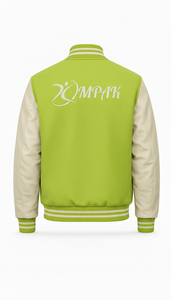 Authentic Winter Fashion Varsity <b>Jacket</b> Hooded Unisex Front Logo Heated Breathable Eco-Friendly Quick Dry - Product Image 3