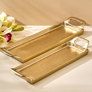 Plato de Metal de Latón de Calidad de Exportación al por Mayor con Acabado Pulido Dorado Espejo para Organizadores de Eventos de Lujo y Hoteles Boutique - Product Image 3