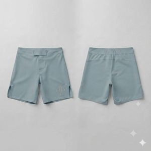 Pantalones Cortos de MMA para Hombre de RIVIAN ATLANTIC, Impresión por Sublimación, Color Sólido, Material de Spandex/Poliéster, Calidad Premium - Product Image 1