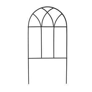 Nuevo y Moderno Enrejado de Metal Negro para Jardín, para Rosas, Uvas, Glicinias y Plantas Trepadoras, Patrón Cuadrado, Tamaño y Forma Personalizables - Product Image 2