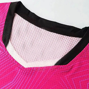 Breathable High Quality Fully Sublimated Quick Dry Front Anti-UV Eco-Friendly 100% Polyester <b>Table</b> <b>Tennis</b> Tops Training Shirt - Product Image 6