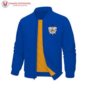 Chaqueta de Satén Amarilla Phi Beta Sigma 1914, Estilo Universitario con Letras Sigma, Prenda Personalizada para Fraternidad Griega - Product Image 2