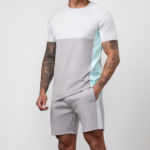 Shorts d'été essentiels pour hommes, style rétro hip-hop, taille mi-haute, respirants, en tissu pelucheux, avec cordon de serrage, en toile tricotée unie, polyester/coton - Product Image 6