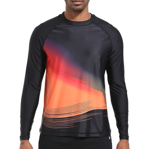 Wholesale Custom Print Breathable Polyester/Nylon Unisex Adult Jiu Jitsu MMA BJJ Rash Guard - Product Image 2