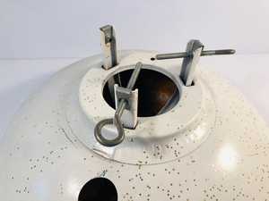 Vintage Christmas <b>Tree</b> <b>Stand</b>, MCM White Metal <b>Tree</b> <b>Stand</b> with Gold Glitter Accents, Retro Christmas, Vintage Christmas, - Product Image 3