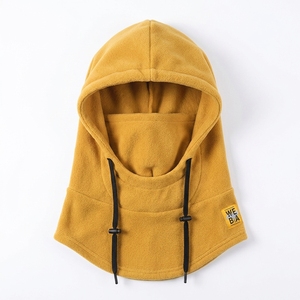 Pasamontañas de Forro Polar, Máscara Facial Térmica Aislante para Deportes de Invierno al Aire Libre, Unisex, Talla Única, Color Gris Crema - Product Image 6