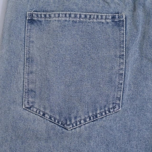Men's <b>Jeans</b> Mid <b>Elastic</b> Waist Straight Leg Regular Fit Spring and Autumn New Trending Casual Unique Comfortable Pants - Product Image 5
