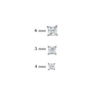 luxury 925 sterling silver high carbon diamond stud <b>earrings</b> women fine jewelry for engagement wedding party anniversary gift - Product Image 4