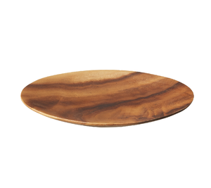 Assiette en bois de qualité supérieure, vaisselle en bois, assiette à dîner en bois d'acacia de qualité supérieure - Product Image 5