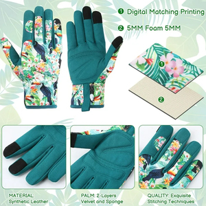 Premium Gardening Gloves Custom Logo Oem Odm Anti Slip Durable Outdoor Gloves Factory Wholesale - Product Image 6