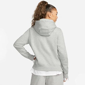 Sudadera con Capucha de Felpa Bordada de Alta Calidad para Mujer, Ropa Deportiva, con Aberturas Laterales, Cuello Alto, Sudadera de Invierno para Mujer - Product Image 3