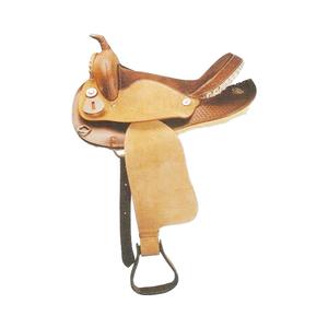 Selle Western sculptée à la main - Product Image 1