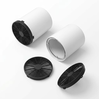 Carcasa de Purificador de Aire de Plástico ABS/PC Ignífugo de Precisión Personalizada, 0.01mm, Molde de Inyección OEM, MOQ 1, para Hogar, Consultorio Médico