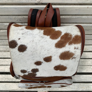 Sacs à dos en cuir de vachette véritable, fournisseur en gros, personnalisation OEM, qualité export, sacs d'école pour étudiants à prix raisonnable - Product Image 2