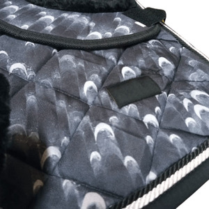 Équipement d'équitation de dressage en gros : Tapis de selle confortable et respirant, ensemble pour chevaux en coton personnalisé OEM avec doublure en polycoton - Product Image 3