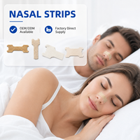 Bandes nasales pour un meilleur sommeil, anti-ronflement, bandes nasales Breathe Right Extra Strength pour adultes, logo personnalisé disponible