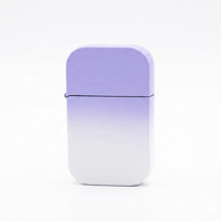 Briquet électronique portable en métal, prix usine, coupe-vent, rechargeable USB, design créatif, usage quotidien