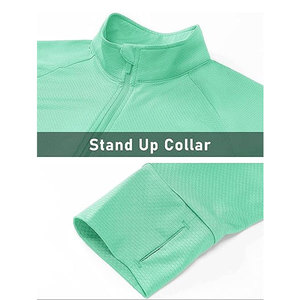 Veste de sport zippée intégrale pour femme, respirante, extensible dans quatre directions, légère, coupe-vent, en maille, pour le yoga et le fitness, coupe ajustée, vente en gros - Product Image 3