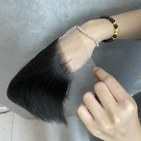 Extensions de cheveux naturels 100% vierges vietnamiens Remy, double trame, ondulés, avec closure et frontals en dentelle HD 5*5
