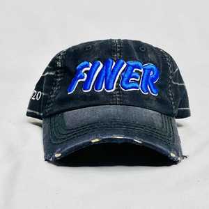 หมวกแก๊ปยีนส์สีดำ Zeta Phi Beta รุ่น Finer แต่งลายปักสีน้ำเงิน ปี 1920 หมวกเบสบอลสำหรับชมรมนักศึกษา ปรับขนาดได้ หมวกแฟชั่นสำหรับผู้หญิง - Product Image 1