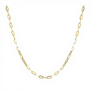 Collier chaîne O à maillons épais en argent 925 certifié pour cadeaux de fiançailles, de mariage et de fête - Tendance pour hommes et femmes - Product Image 2