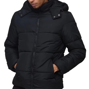 Chaqueta Varsity Personalizada para Hombre, Estilo Moderno, Cálida, Resistente al Viento, Transpirable, de Poliéster, con Cuello Alto y Logotipo Frontal, Ropa Urbana de Otoño - Product Image 1
