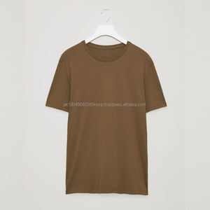 T-shirt d'été pour homme de haute qualité et à prix avantageux, fabriqué directement en usine, 100% coton, surdimensionné - Product Image 2