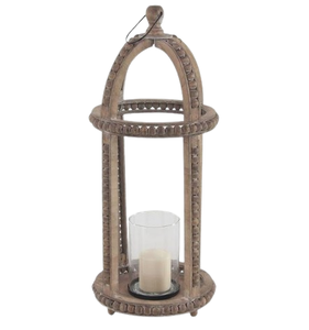 Ensemble de deux lanternes islamiques en bois écologiques personnalisables, design lune indienne LED, pour cadeaux promotionnels MULTI CRAFT - Product Image 6