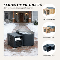 Baignoire ovale en acier noir toutes saisons pour bain froid, baril de trempage en acier inoxydable 304 intérieur et extérieur, refroidisseur intégré, utilisation intérieure