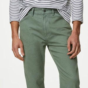 Nuevos Jeans Ajustados de Diseño Personalizado para Hombre, Pantalones de Mezclilla Transpirables con Lavado Ácido, Alta Calidad, 100% Algodón, Precio Bajo - Product Image 2