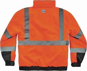 Veste de sécurité réfléchissante haute visibilité |   Veste de travail industrielle pour les ouvriers du bâtiment et des routes - Fabricant d'usine - Product Image 4