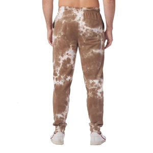 Pantalon de survêtement personnalisé pour homme, délavé à l'acide, style vintage, épais, décontracté, streetwear, en molleton uni respirant et écologique – En promotion - Product Image 4