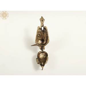 Petite boîte de paon en laiton de 2 \ "faite à la main Article unique de décoration pour la maison - Product Image 4