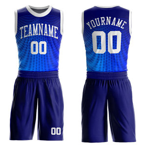 Uniforme de Baloncesto Transpirable Estampado Ligero y Duradero de Alta Calidad, Impresión de Logotipo Personalizado, 100% Poliéster, Talla Personalizada, Venta al por Mayor - Product Image 1
