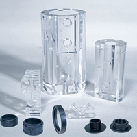 Suku cadang mesin plastik, Buatan Thailand / Kustomisasi Penuh Presisi Tinggi OEM Polimer CNC Milling & Turning Manufacturing.