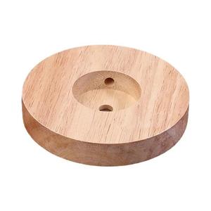 Luxury Handmade Wooden Lamp Base Modern Decorative Table Light Stand Custom Wooden Lighting Base for Home <b>Office</b> Decoration - Product Image 3