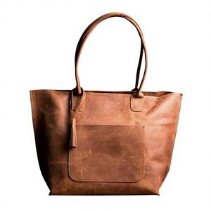 Bolso de Mano para Mujer, 100% Cuero Genuino de Oveja, Vacuno y de Bebé, Impermeable, Gran Capacidad, Cierre de Cremallera, BS International, para el Día de San Valentín - Product Image 1