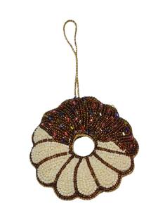 Decoración Colgante Zari al por Mayor |   Adorno Zardozi Bordado a Mano con Cuentas para Decoración Festiva y del Hogar - Product Image 2