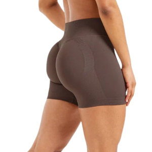 Shorts Deportivos Sin Costuras para Mujer, Cintura Alta, Elásticos, para Yoga, Gimnasio, Correr, Transpirables y Cómodos - Product Image 2