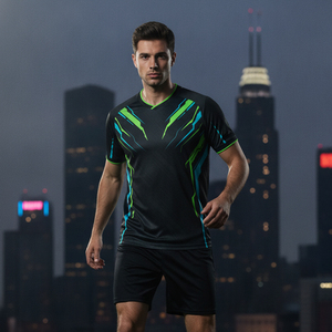 Tenue de football sublimée professionnelle, maillot de foot personnalisé avec logo, kit d'entraînement rapide séchage, vêtements de football respirants pour hommes - Product Image 5