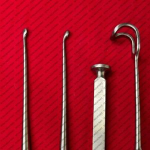 Juego de instrumentos ortopédicos veterinarios más vendidos, juego de 4 piezas, kit de cirugía animal, juego de herramientas quirúrgicas veterinarias de acero inoxidable, CE - Product Image 4