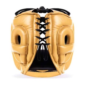 Ensemble de boxe professionnel en cuir PU fabriqué sur mesure en usine, équipement de protection de haute qualité pour la boxe - Product Image 5