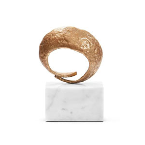 Escultura de Faisán Dorado Vintage, Estatua de Aluminio, Decoración de Graduación, Figura Moderna Hecha a Mano y Bañada en Oro para Habitación Infantil - Product Image 5